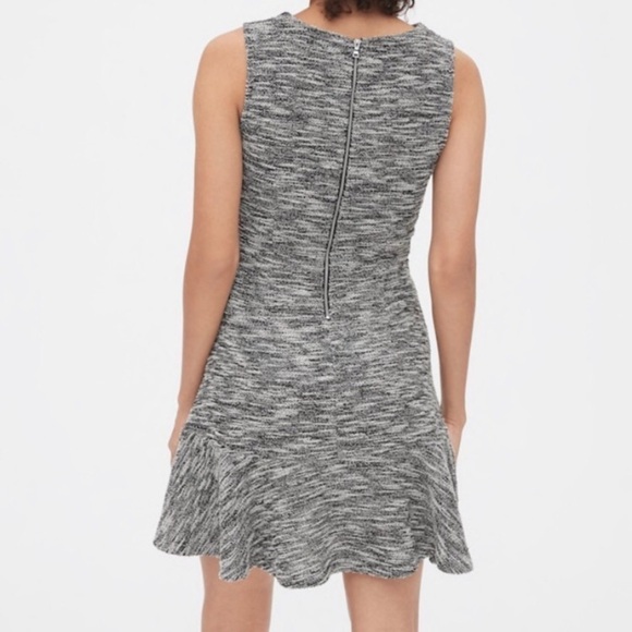 GAP Tweed Sexy Fit & Flare Dress 8P NWT - Picture 3 of 12